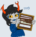  2025 aranea_serket crying dancestors emoticon frigiddoctoratus fullres jaggy_lines sadstuck scribble_mode solo starter_outfit sufferer_necklace text the_truth 