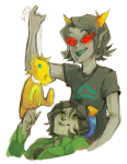  freckles fuoco head_on_lap lemonsnout nepeta_leijon noose redrom scalemates scratch_and_sniff shipping terezi_pyrope 