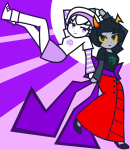  2023 freckles fullres gash_sash ghostedtea holding_hands kanaya_maryam redrom rose_lalonde rosemary shipping starter_outfit 