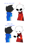  2026 back_angle breath_aspect comic crying dave_strider fullres godtier heir john_egbert knight no_glasses text time_aspect turntgh 