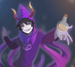 2012 bard codtier fullres gamzee_makara godtier jin-nyeh rage_aspect scars solo troll_potion