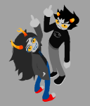 2025 fullres high_angle jaggy_lines karkat_vantas native_source offkilterkeys shipping starter_outfit the_finger vriska_serket vriskat 