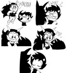  ! 2026 blush comic feferi_peixes fullres grayscale karkat_vantas lifeblood monochrome redrom shipping text tornad0tommy 