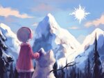  2025 back_angle clouds fullres muffin_puppi rose's_winter_clothes rose_lalonde solo sun trees winter 