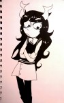  arms_crossed highlight_color hiveswap nubbinknees rebel_marshall solo 