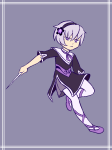 2022 crossover fashion formal fullres jaggy_lines madoka_magica meraki-sunset quills_of_echidna rose_lalonde solo