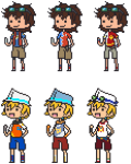  2012 crossover digimon fullres pixel starxrossed transparent walksprite 