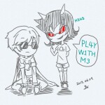  2013 coolkids dave_strider fullres grayscale highlight_color knight lunaticjin redrom shipping sitting sketch starter_outfit terezi_pyrope text time_aspect word_balloon 