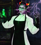  2023 body_modification casanovasadmiral eridan_ampora fashion fullres halloweenstuck lightning night skulls solo 