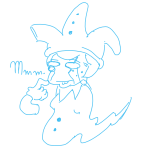  2026 doctoraiama freckles fullres lineart monochrome nannasprite solo sprite text 