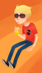  apple_juice dave_strider red_record_tee solo starter_outfit yoshiie 