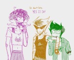  2025 amputation au blood body_hair body_modification dead dirk_strider facial_hair fullres jake_english monster4lyfe pumpkin_patch redrom roxy_lalonde rule63 shipping starter_outfit strong_tanktop text theme_coloring zombiestuck 