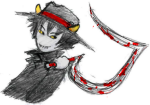  2010 blood fullres hat karkat_vantas sickle solo suit xyzzyka 