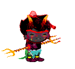 2012 animated au blood crying fullres gore heinoustuck impalement imperial_trident jaggy_lines jane_crocker junior_battermaster's_bowlbuster_poking_solution_50000 solo sprite_mode tiaratop transparent trollified yorsh