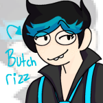 2025 burning_down_the_house fanfic_art fullres headshot jane_crocker lgbt_pride morbid-yuriocity solo text