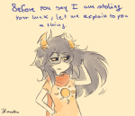  2013 animated fullres godtier ikimaru light_aspect solo text thief vriska_serket 