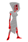  animated au blood image_manipulation onslaught14 pixel solo sprite_mode taintedstuck white_queen wq 