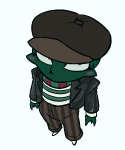  2026 fancherub fashion fullres hat high_angle jaggy_lines solo vorneo 