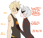  beten0ire body_modification dirk_strider freckles humanized lil_hal my_little_phony redrom selfcest shipping strong_tanktop 