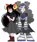  2014 aradia_megido aradiabot fullres multiple_personas solo starter_outfit zamii070 