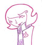  roxy&#039;s_striped_scarf roxy_lalonde solo source_needed 