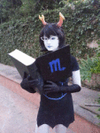  2013 animated aranea_serket book cosplay dancestors fullres mindfang&#039;s_journal mindfang_dress princehess real_life solo 