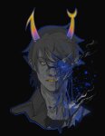  2025 araya_won_tend blood eyesquick fullres gore headshot no_glasses rule63 scars solo starter_outfit vriska_serket 