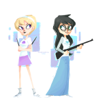  hunting_rifle jade_harley knitting_needles rose_lalonde soohee starter_outfit 