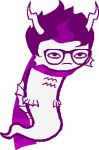  2014 broken_source coneboyofficial eridan_ampora fansprite fullres fusion jaggy_lines lineart lusus monochrome seahorsedad solo sprite sprite_mode transparent 