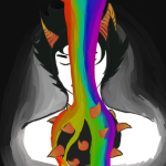  blood cover_art headshot kanaya_maryam matriorb rainbow rainbow_drinker snuggerly solo 