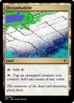 card crossover dream_bubble earth land_of_wind_and_shade magic_the_gathering text