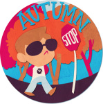  2012 autumn chibi dave_strider dredsina fullres red_baseball_tee solo text trees 