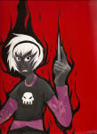  2012 black_squiddle_dress fullres grimdark nowinzee rose_lalonde solo thorns_of_oglogoth 