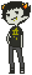 2012 blind_sollux blood feastings fullres no_glasses pixel sollux_captor solo starter_outfit transparent walksprite