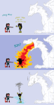 2016 alternate_hair comic dancestors dragonmom fire_extinguisher fullres jaggy_lines latula_pyrope lusus mituna_captor no_hat radrom redrom sailorbeefcake shipping sick_fires starter_outfit styling_hair text 