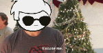  1s_th1s_you actual_source_needed animated artist_needed dave_strider holidaystuck image_manipulation solo 