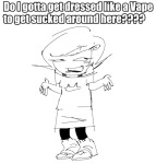  2025 fullres grayscale grlgogames jaggy_lines lineart monochrome roxy_lalonde solo starter_outfit text 