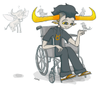  dreadstrive lusus tavros_nitram tinkerbull wheelchair 