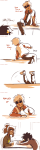  2017 alternate_hair back_angle blood comic crying dave_strider fashion freckles fullres ikimaru jade_harley karkat_vantas nosebleed sitting stars starter_outfit text thumbs_up 
