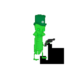 2016 animated die felt flash_asset fullres gun jaggy_lines poinko solo sprite_mode transparent weapon