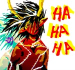  2026 emoticon fullres gamzee_makara jaggy_lines no_shirt reiyill scars solo text 