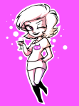  alcohol entadeath roxy_lalonde solo starter_outfit wonk 