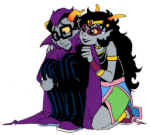  2011 eridan_ampora eriferi feferi_peixes fullres reverse_hug shipping sitting starter_outfit ximerika 