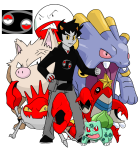  2011 crossover fullres karkat_vantas nintendo pastiche pok&eacute;mon solo transparent warcry31 zodiac_symbol 