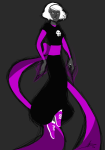  black_squiddle_dress grimdark midair rollingthedices rose_lalonde solo thorns_of_oglogoth 