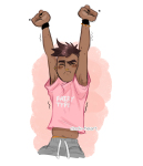 2018 body_modification broken_source casual clock-heart fashion freckles fullres humanized solo tavros_nitram text 