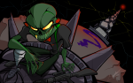  2012 black_rifle blood caliborn calicorn command_station fullres huge sitting solo starter_outfit strikelist wallpaper 