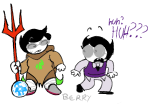  2026 candy_timeline chickdinners crocker_war_fork fullres godtier homestuck:_beyond_canon jane_crocker life_aspect maid starter_outfit sweat tavros_crocker text 