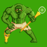  2021 animated artificial_limb fullres golden_cuestaff lord_english modestcarl pixel solo 