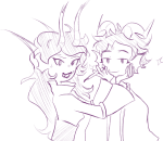  2026 blush body_modification darien_tiedel fantroll fullres hiveswap illustrating monochrome profile redrom shipping sketch solitairry stars starter_outfit sweat theme_coloring 